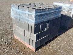 Qty (90) Split Face Mixed Bricks