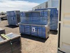 Tall 7ft Heavy Duty Tool Cabinet With 20 Drawers