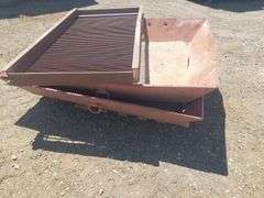 Qty (2) 63 X 63 in Metal Buckets