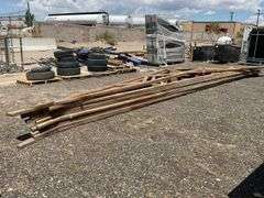 Qty (11) Wooden Trusses