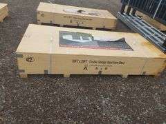 33 ft x 25 ft Double Garage Steel Barn Shed