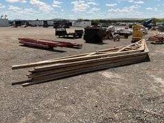 Qty (11) Wooden Trusses