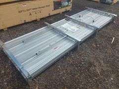 Qty of 100 10ft Galvalume Corrugated Steel Panel