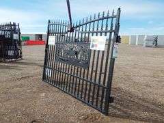 7FTx 20FT Metal Farm Driveway  Gate