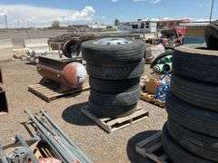 Qty (5) 285/75R24.5 Tires