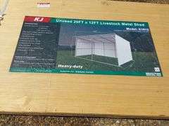 20FTx12FT Livestock Metal Shed
