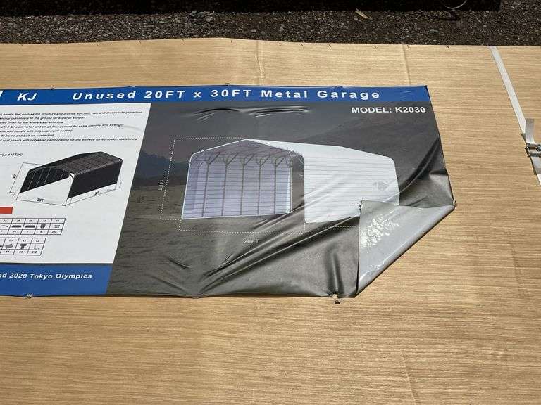 20 FT x 30FT Metal Garage