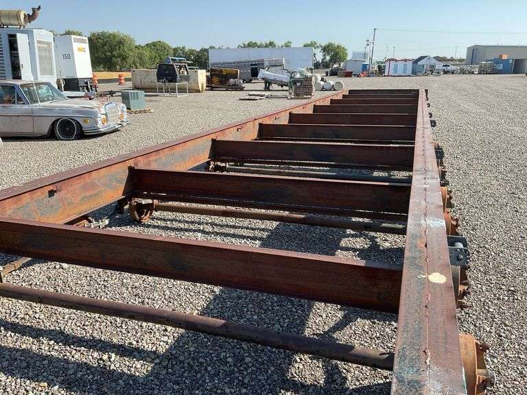 Custom Built 62 Ft x 9 Ft 6 In 8 Axle Modular Trailer Frame