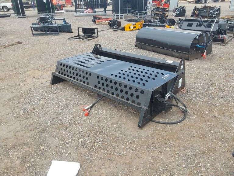 2025 GIYI GY-RR78 Skid Steer Rock Rake - J&J Auctioneers LLC