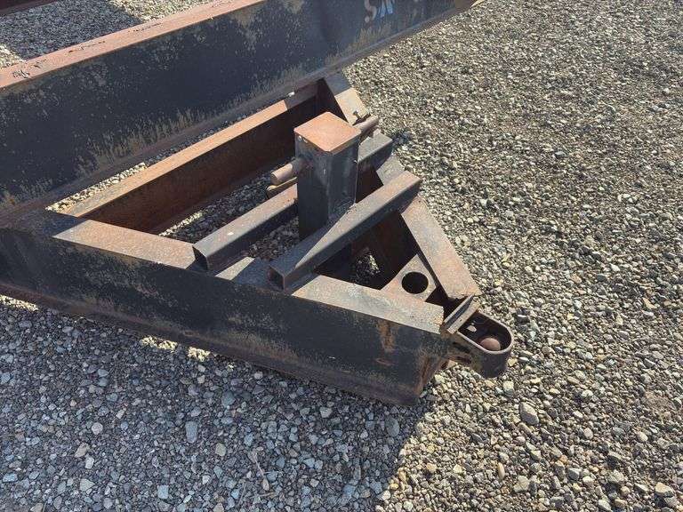 Custom Built 62 Ft x 9 Ft 6 In 8 Axle Modular Trailer Frame