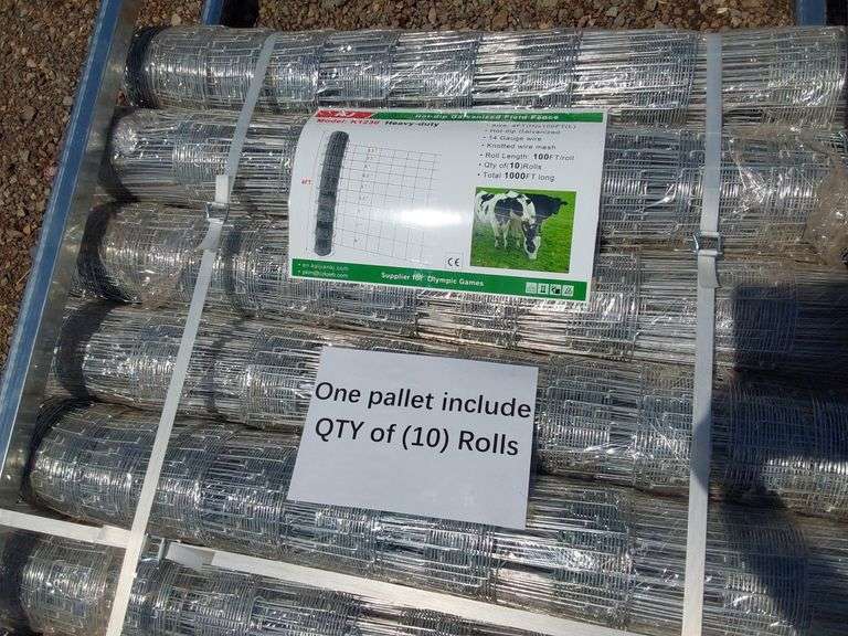 4ft x 100ft Hot-dip Galvanized Field Fence