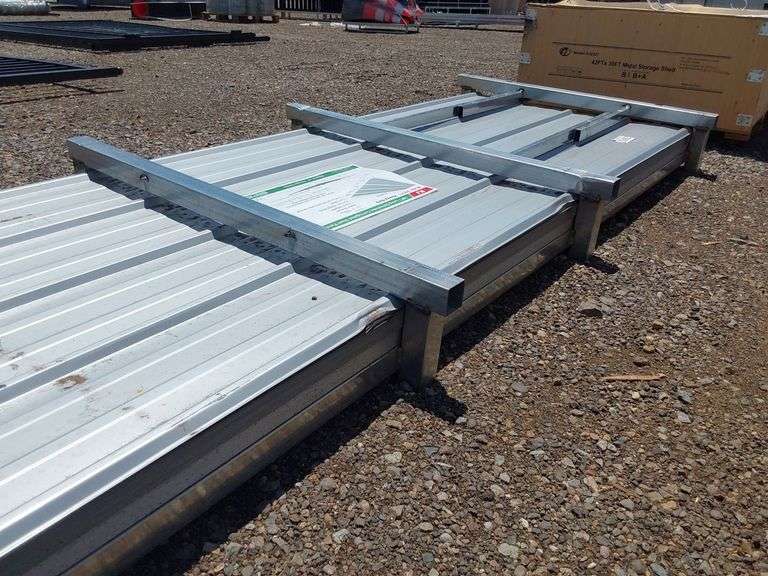 Qty 100 10FT Long Galvalume Corrugated Steel Panel