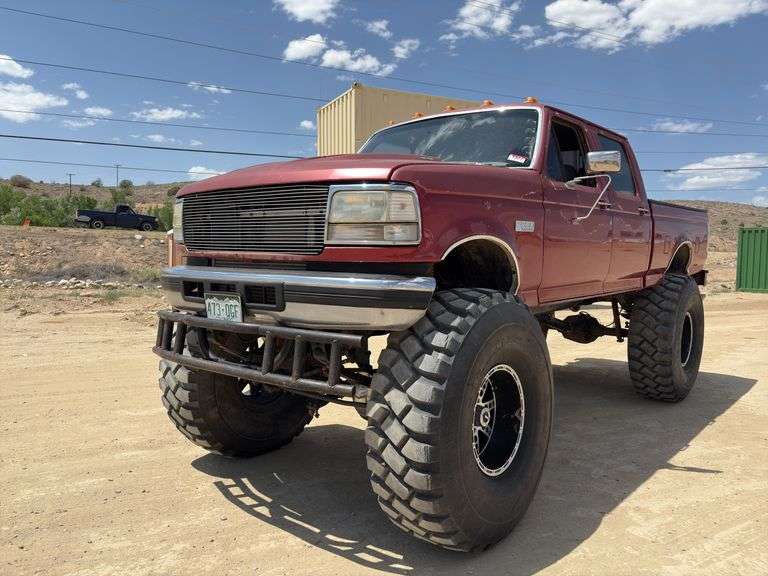 1997 Ford F550 Crew Cab 4x4 Pickup