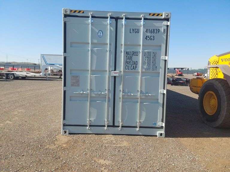 40ft High Cube Multi Door Container - J&J Auctioneers LLC