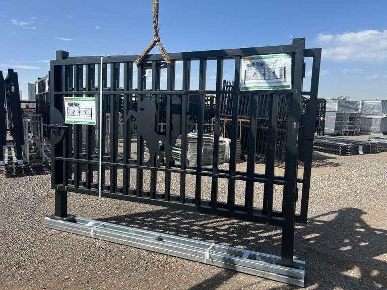 7FT(H)x 20FT(L) Metal Farm  Driveway Gate