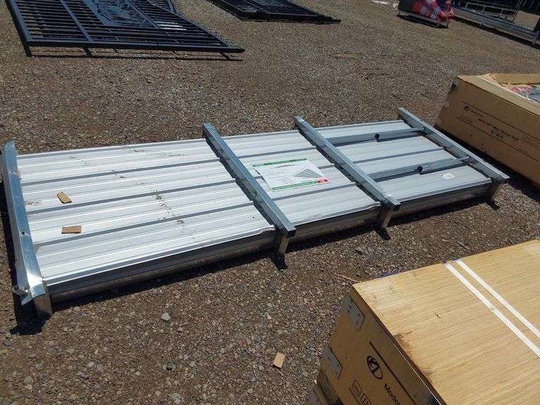 Qty 100 10FT Long Galvalume Corrugated Steel Panel