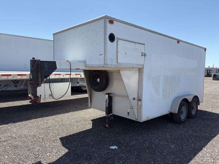 2006 Phoenix T/A Gooseneck Enclosed Utility Trailer