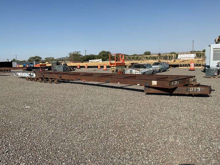 Custom Built 62 Ft x 9 Ft 6 In 8 Axle Modular Trailer Frame