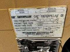 Cat GP25N 5000 Lb Forklift