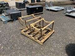 Qty (2) 55 Gallon Drum Holders