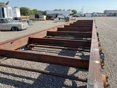 Custom Built 62 Ft x 9 Ft 6 In 8 Axle Modular Trailer Frame