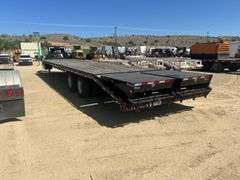 2019 PJ 40 ft 15 Ton T/A Gooseneck Equipment Trailer