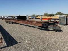 Custom Built 62 Ft x 9 Ft 6 In 8 Axle Modular Trailer Frame