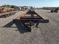 Custom Built 62 Ft x 9 Ft 6 In 8 Axle Modular Trailer Frame