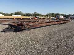 Custom Built 62 Ft x 9 Ft 6 In 8 Axle Modular Trailer Frame