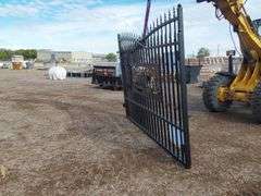 20 ft Bi-Parting Wrought Iron Gate