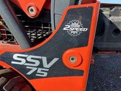 2022 Kubota SSV75PHC Two-Speed Skid Steer Loader