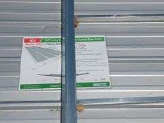 Qty 100 10FT Long Galvalume Corrugated Steel Panel
