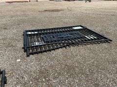 7FT(H)x 20FT(L) Metal Farm Driveway  Gate