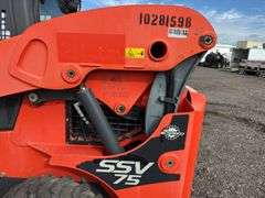 2019 Kubota SSV75 Skid Steer Loader