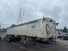 2006 East Genesis T/A Aluminum 3/4 Frame End Dump Trailer