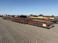 Custom Built 62 Ft x 9 Ft 6 In 8 Axle Modular Trailer Frame