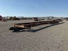 Custom Built 62 Ft x 9 Ft 6 In 8 Axle Modular Trailer Frame