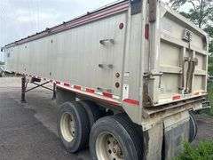 2006 East Genesis T/A Aluminum 3/4 Frame End Dump Trailer