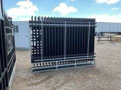 Qty 24 10FT x 7FT Powder  Coated Steel Site Fence Panels