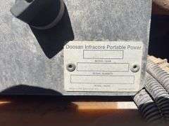 2016 Doosan C185W Portable Air Compressor