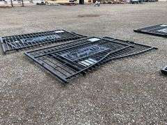 7FT(H)x 20FT(L) Metal Farm Driveway  Gate