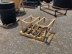 Qty (2) 55 Gallon Drum Holders