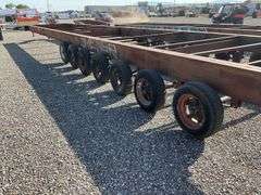 Custom Built 62 Ft x 9 Ft 6 In 8 Axle Modular Trailer Frame