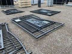 7FT(H)x 20FT(L) Metal Farm Driveway  Gate