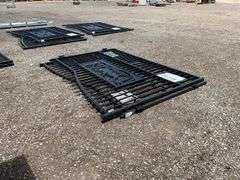 7FT(H)x 20FT(L) Metal Farm Driveway  Gate