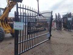 20 ft Bi-Parting Wrought Iron Gate