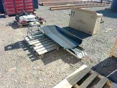 Metal Stool, Poles, Metal Cover, Metal Ramp