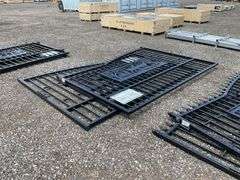 7FT(H)x 20FT(L) Metal Farm Driveway  Gate