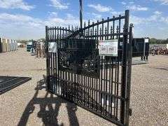 7FT(H)x 20FT(L) Metal Farm Driveway  Gate