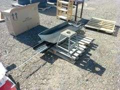 Metal Stool, Poles, Metal Cover, Metal Ramp